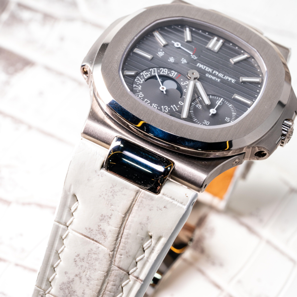 Alligator Leather Strap for Patek Philippe Nautilus