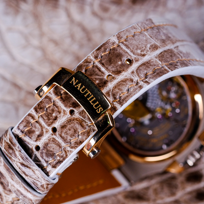 Alligator Leather Strap for Patek Philippe Nautilus