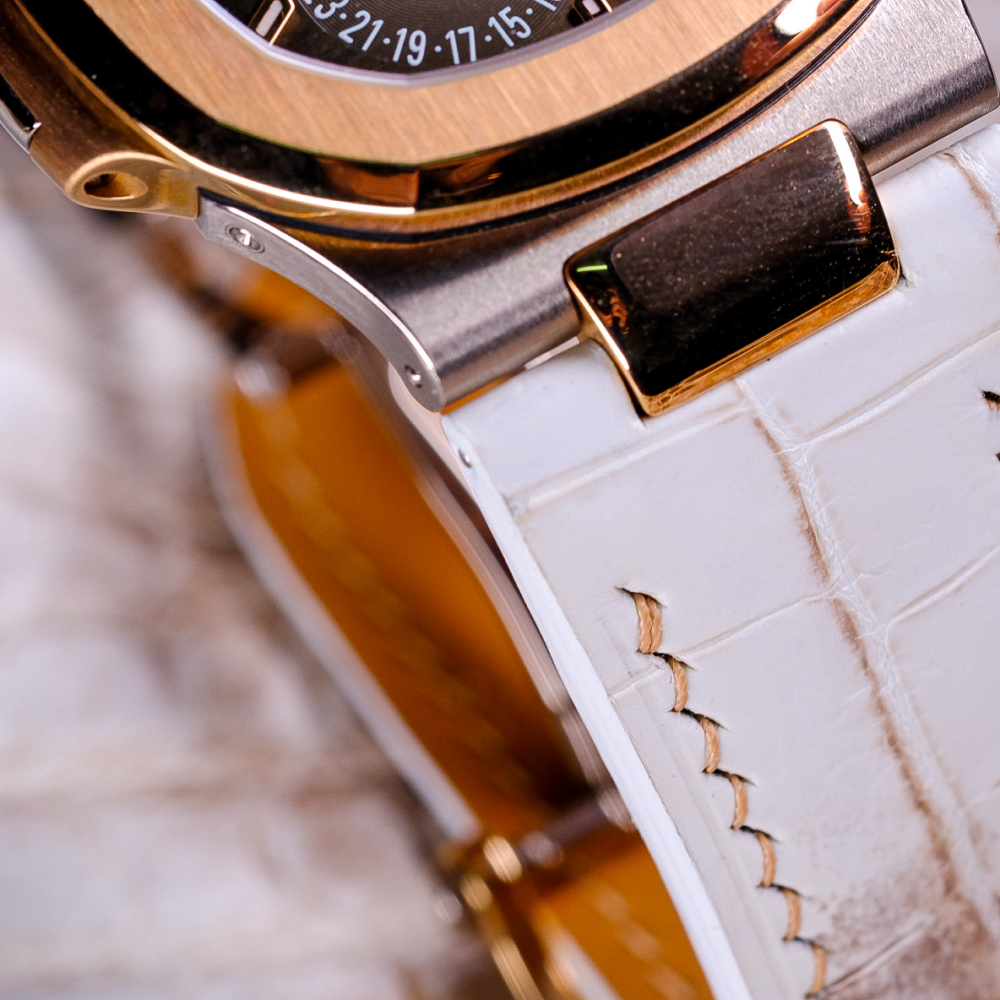 Alligator Leather Strap for Patek Philippe Nautilus