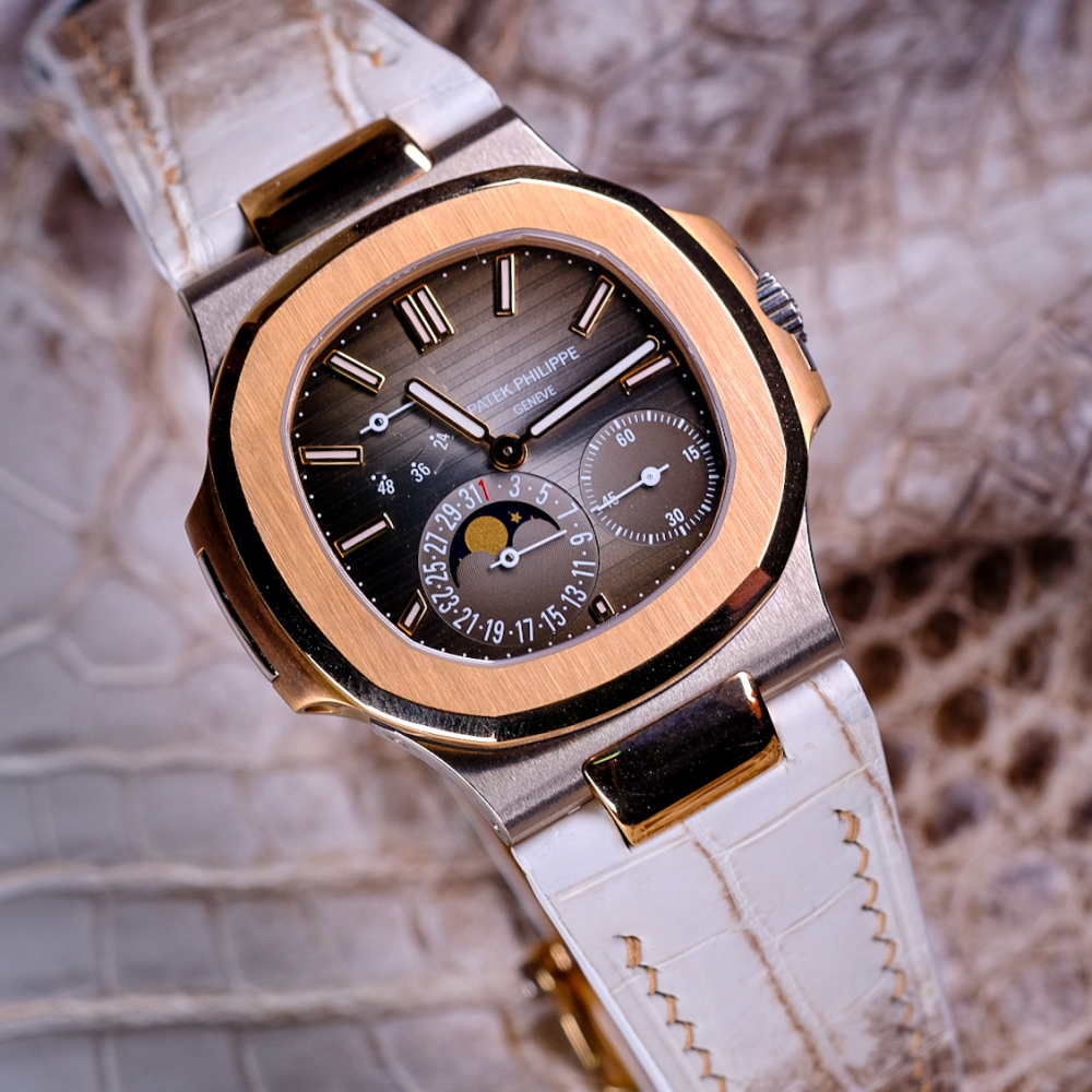 Alligator Leather Strap for Patek Philippe Nautilus