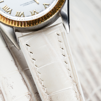 Alligator Leather Strap for Rolex Datejust