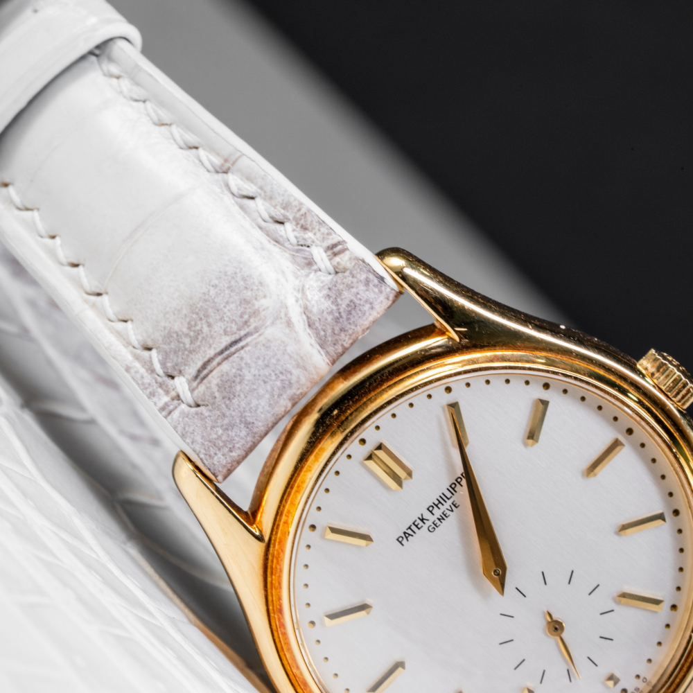 Alligator Leather Strap for Patek Philippe Calatrava
