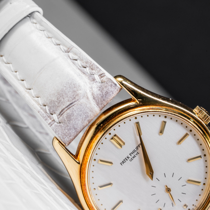 Alligator Leather Strap for Patek Philippe Calatrava