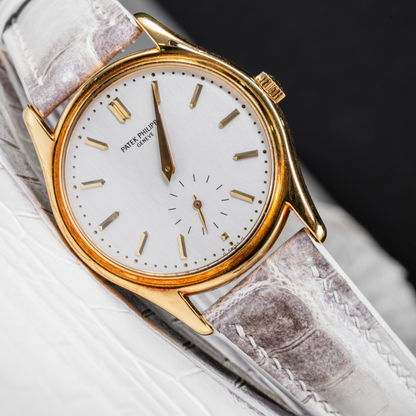 Alligator Leather Strap for Patek Philippe Calatrava