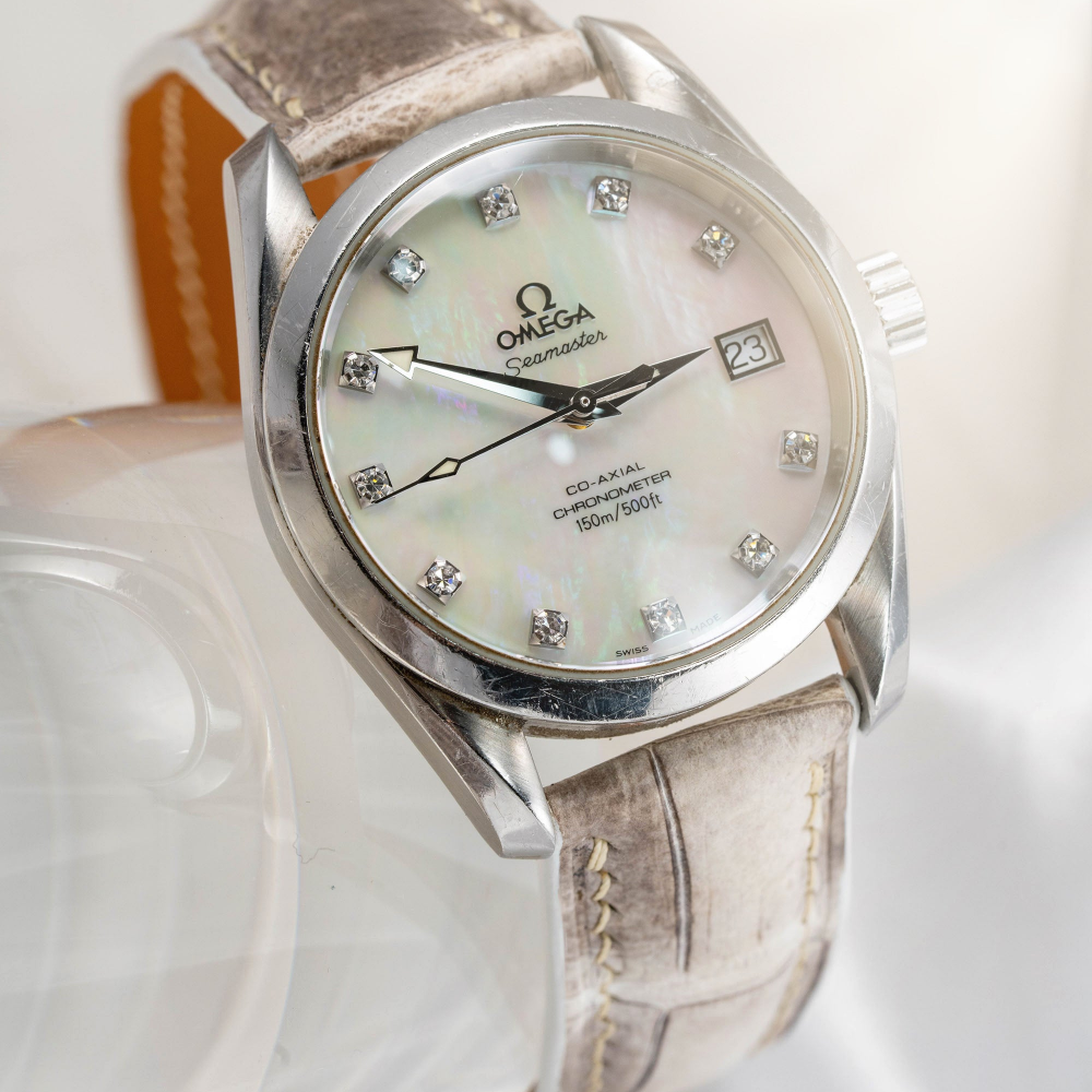 Omega Seamaster Alligator Leather Strap – Handmade Custom Fit