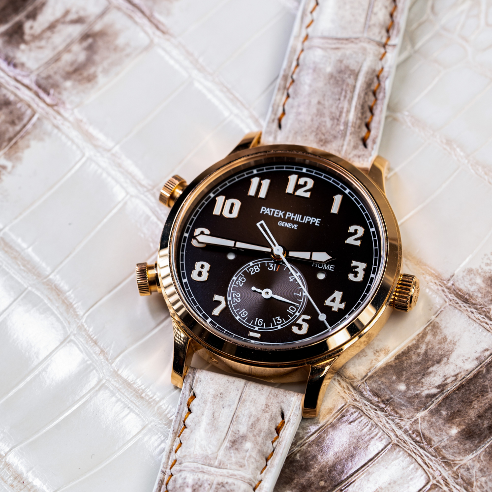 Alligator Leather Strap for Patek Philippe Complications