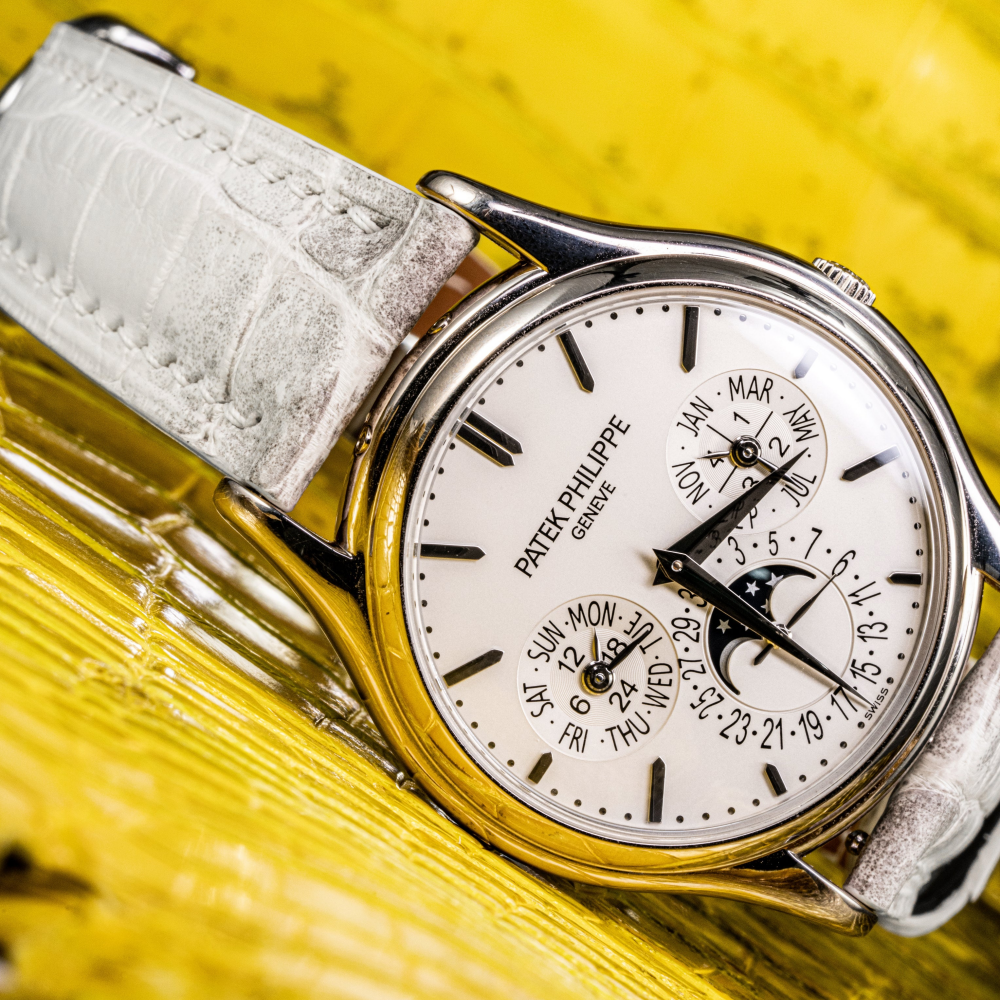 Alligator Leather Strap for Patek Philippe Grand Complications