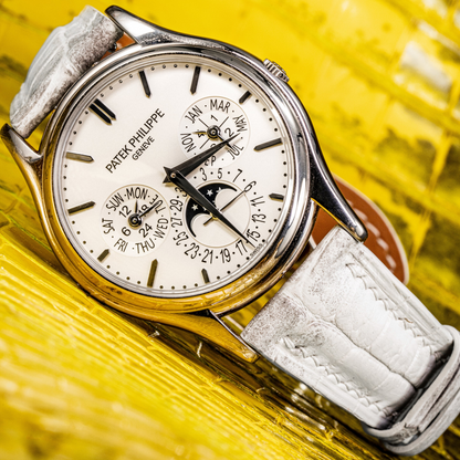 Alligator Leather Strap for Patek Philippe Grand Complications