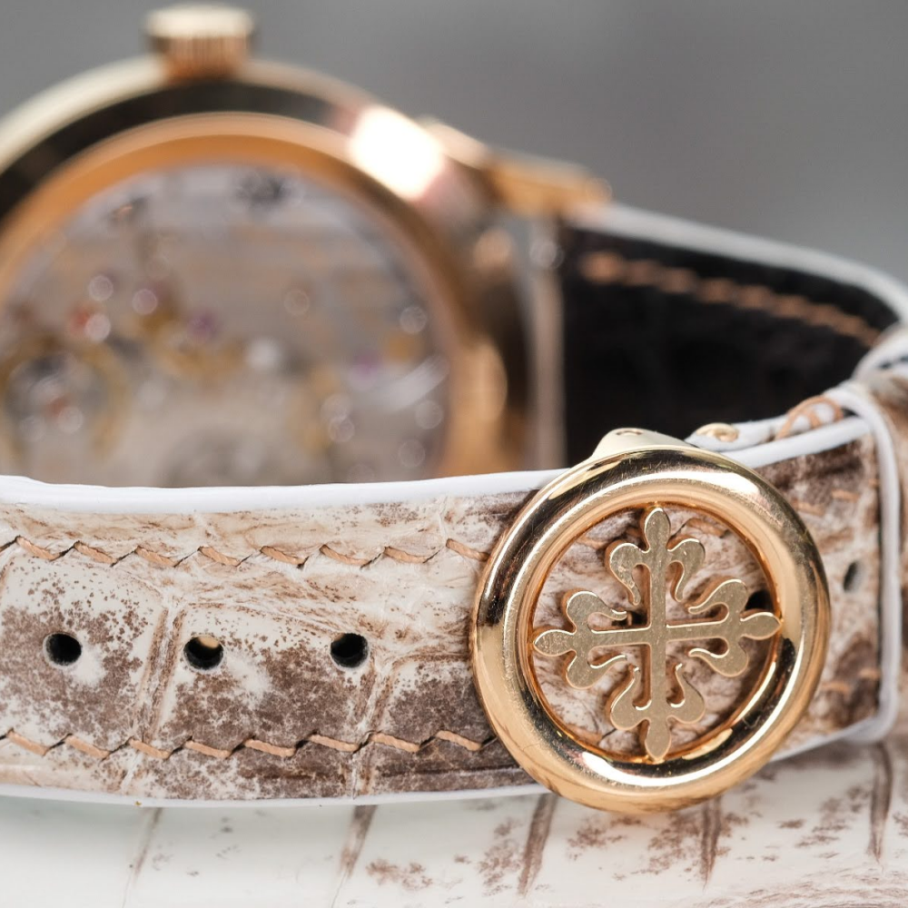 Alligator Leather Strap for Patek Philippe Complications