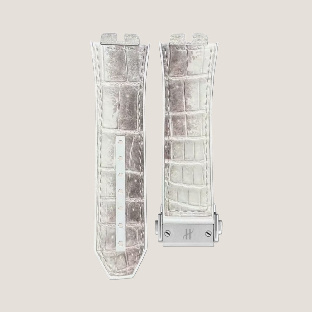 Hybrid Alligator & FKM Rubber Strap for Hublot