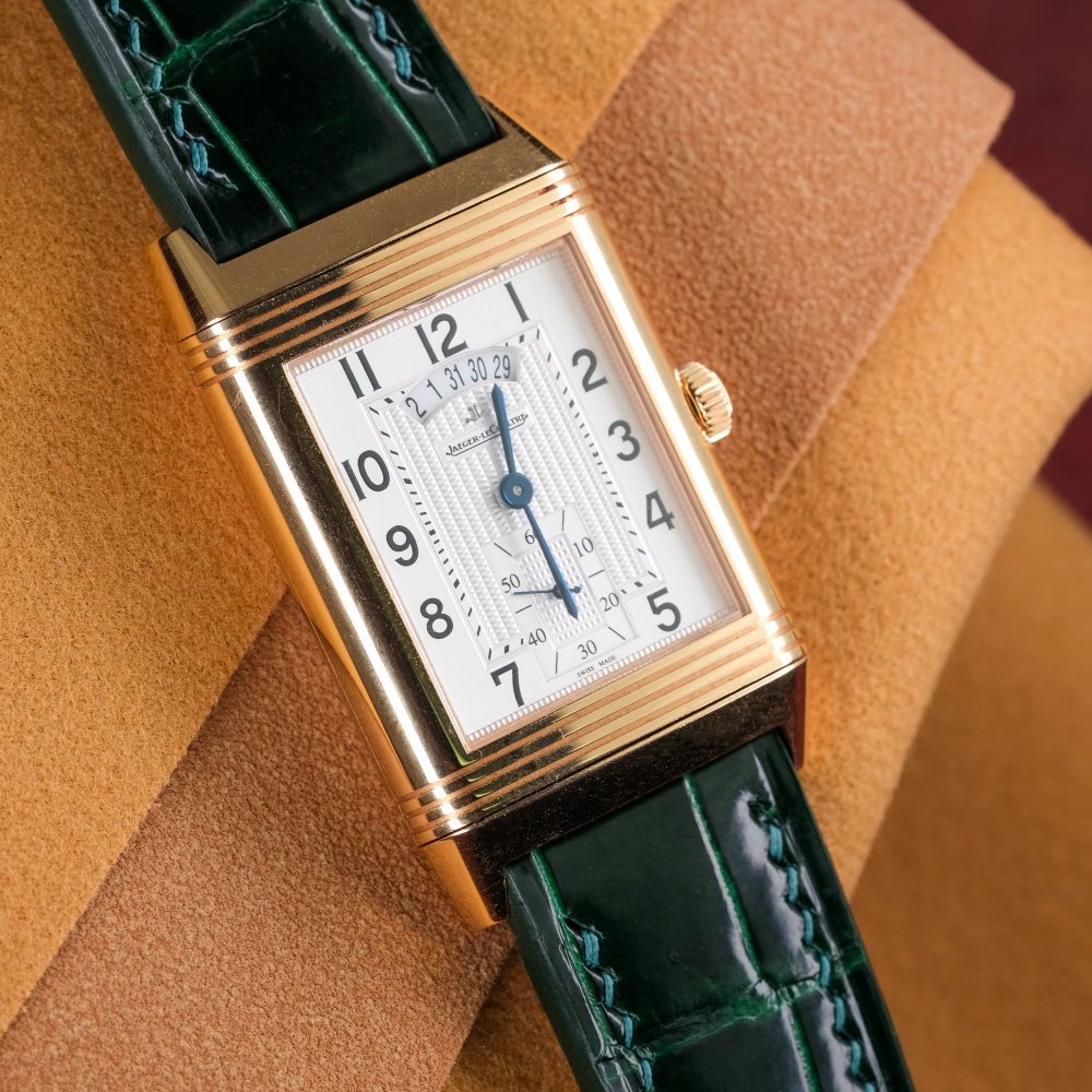 Alligator Leather Strap for Jaeger-LeCoultre Reverso