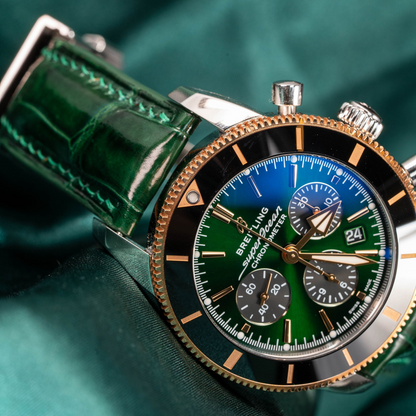 Alligator Leather Strap for Breitling