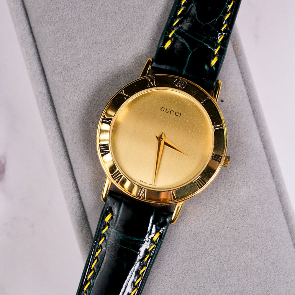 Alligator Leather Strap for Gucci Watch