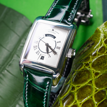 Alligator Leather Strap for Maurice Lacroix