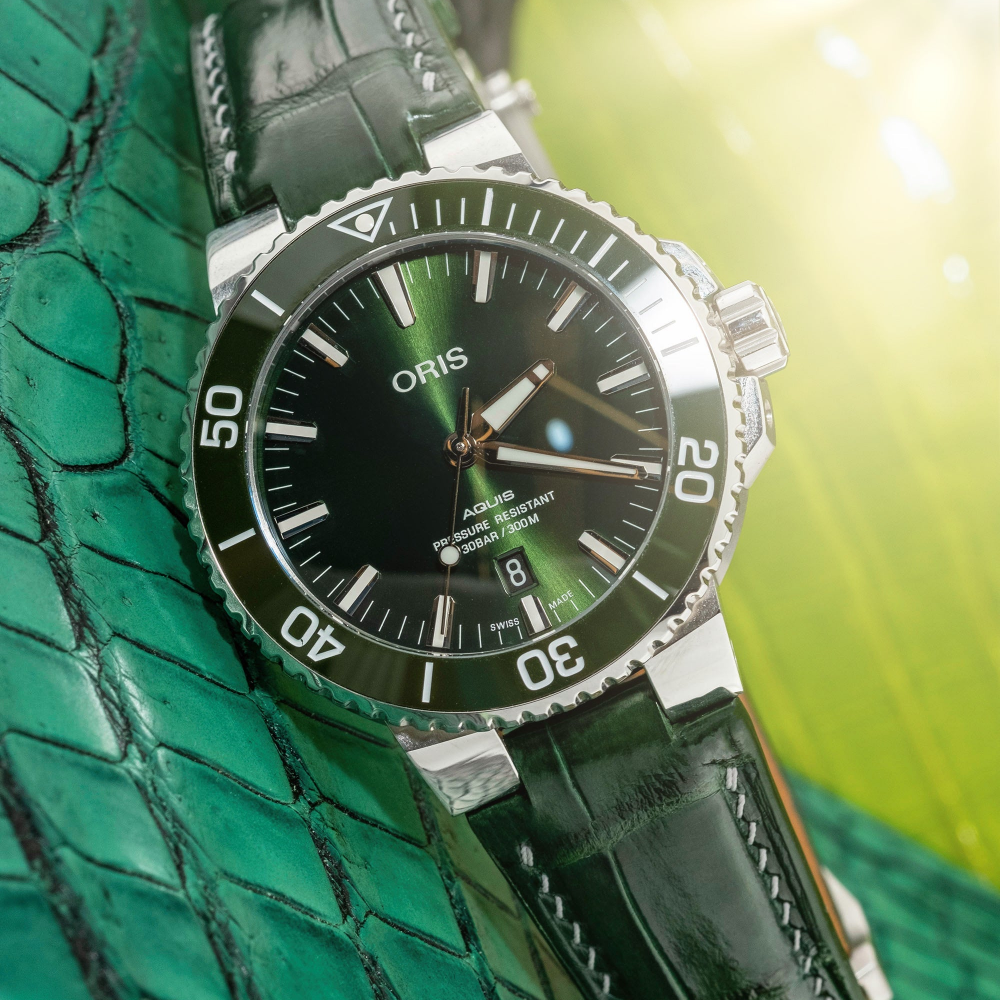 Alligator Leather Strap for Oris