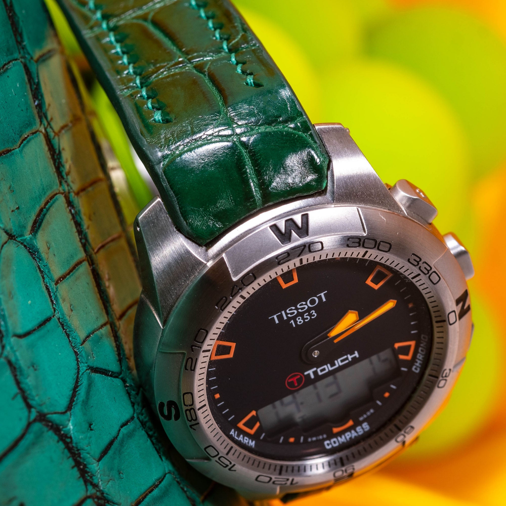 Alligator Leather Strap for Tissot