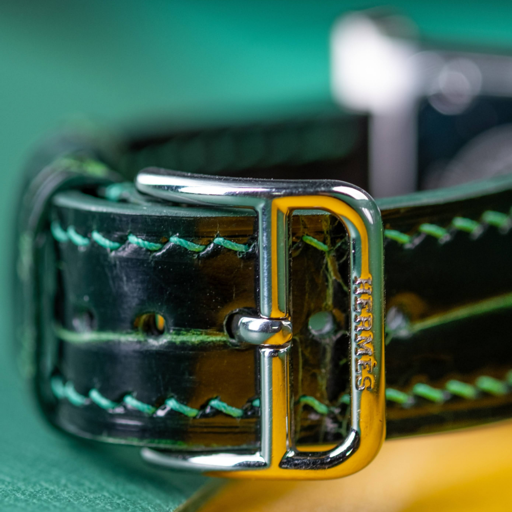 Alligator Leather Strap for Hermes Watch