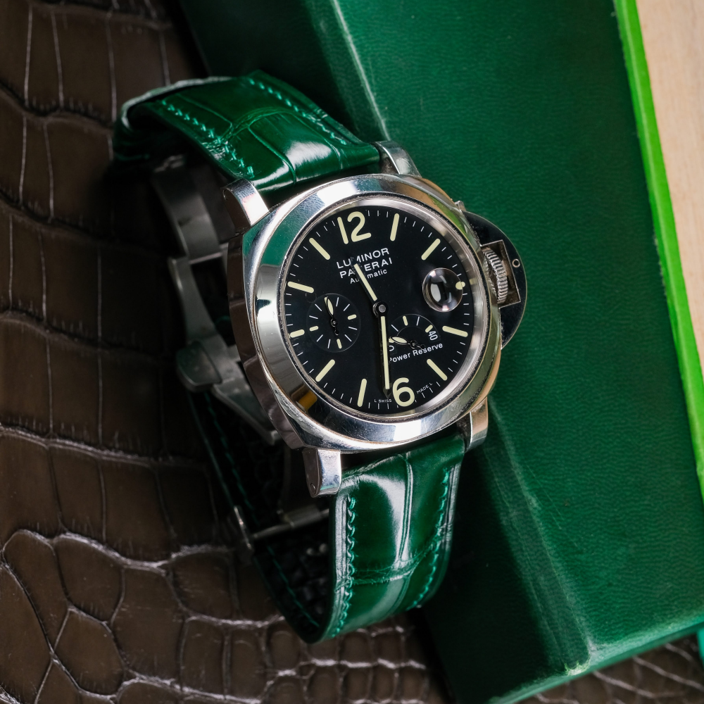 Alligator Leather Strap for Panerai Luminor