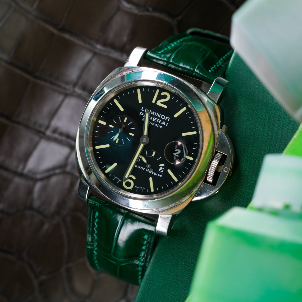 Alligator Leather Strap for Panerai Luminor