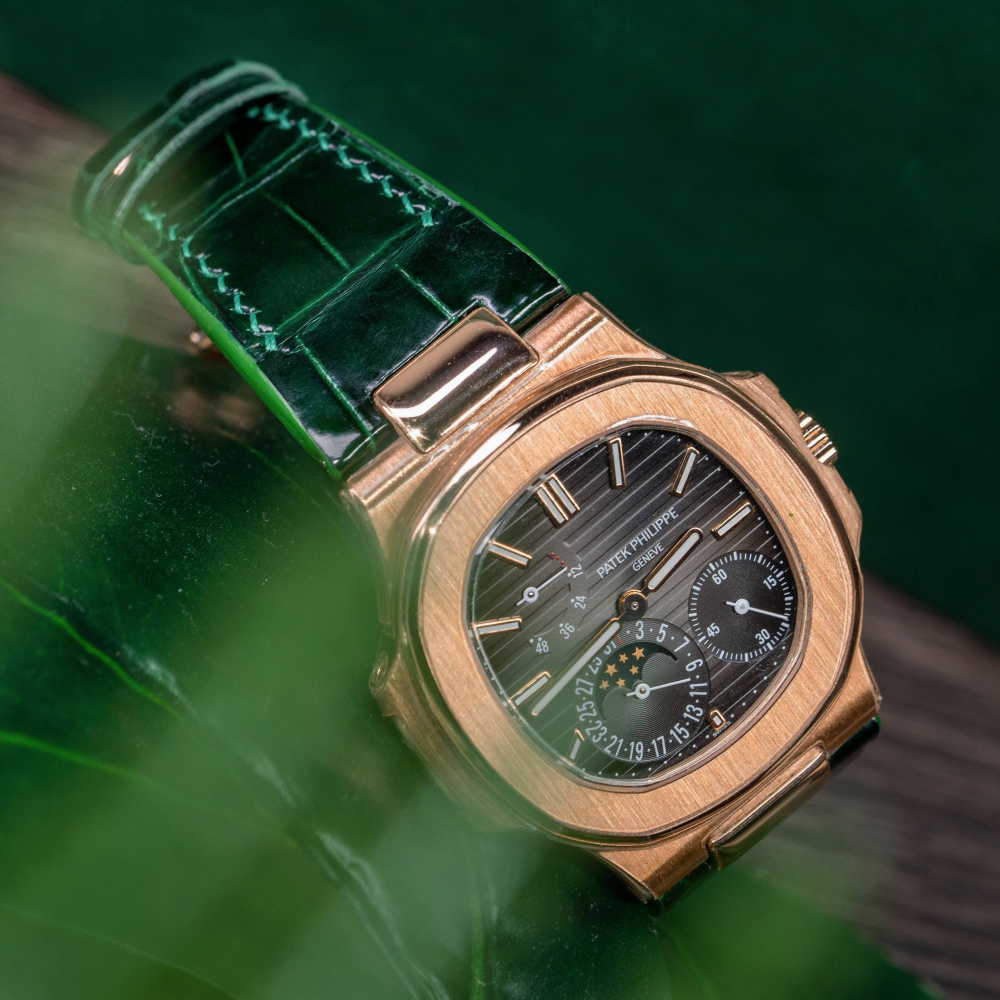 Alligator Leather Strap for Patek Philippe Nautilus