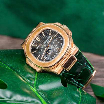 Alligator Leather Strap for Patek Philippe Nautilus