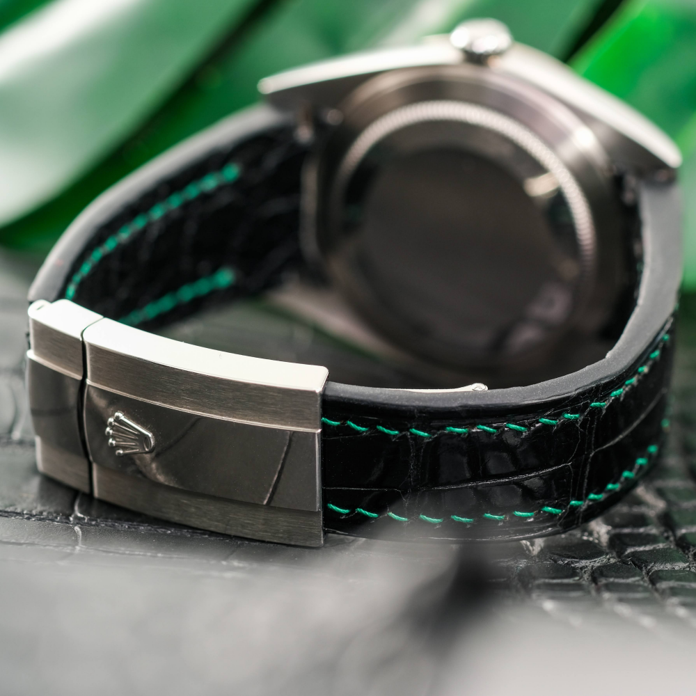 Alligator Leather Strap for Rolex Datejust