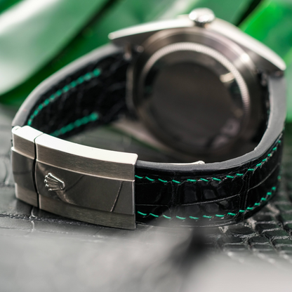 Alligator Leather Strap for Rolex Datejust