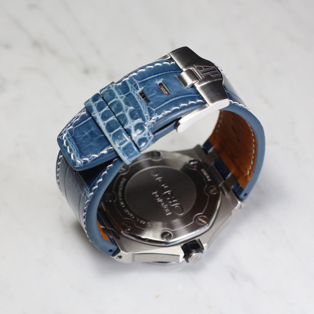 Alligator Leather Strap for AP Royal Oak Offshore 42mm