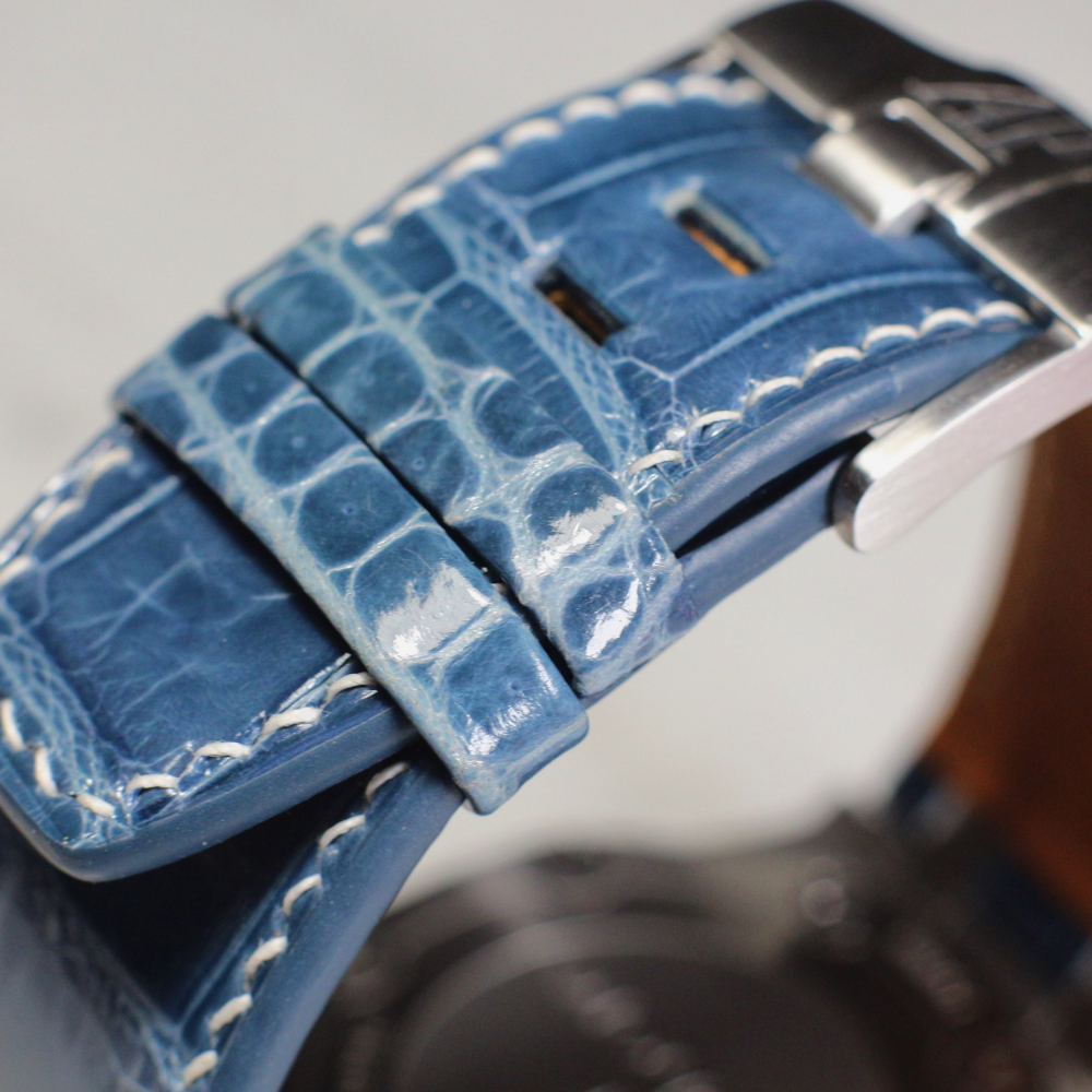 Alligator Leather Strap for AP Royal Oak Offshore 42mm