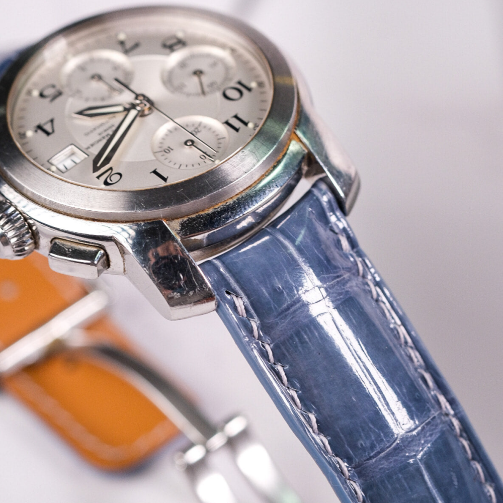 Alligator Leather Strap for Baume & Mercier