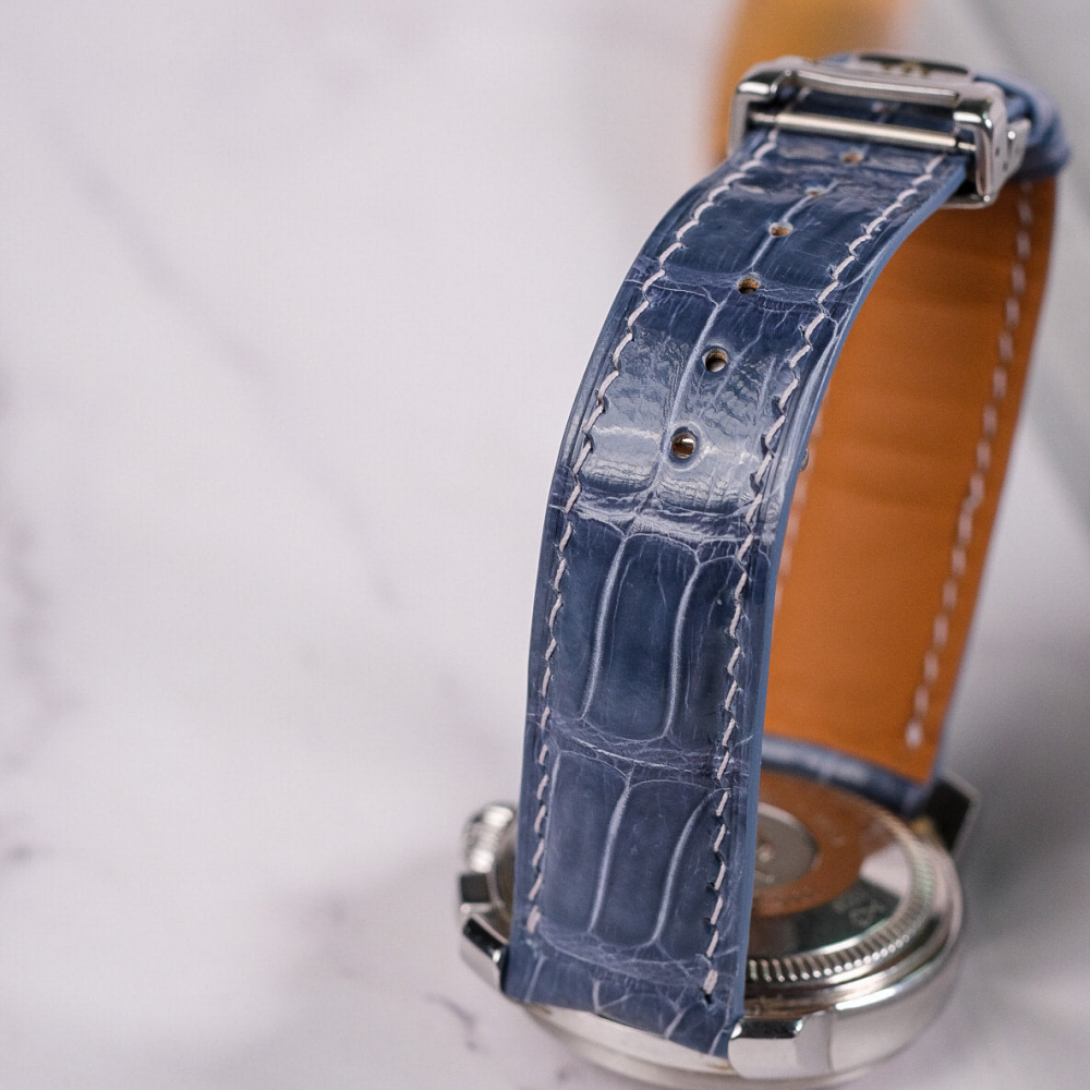 Alligator Leather Strap for Baume & Mercier