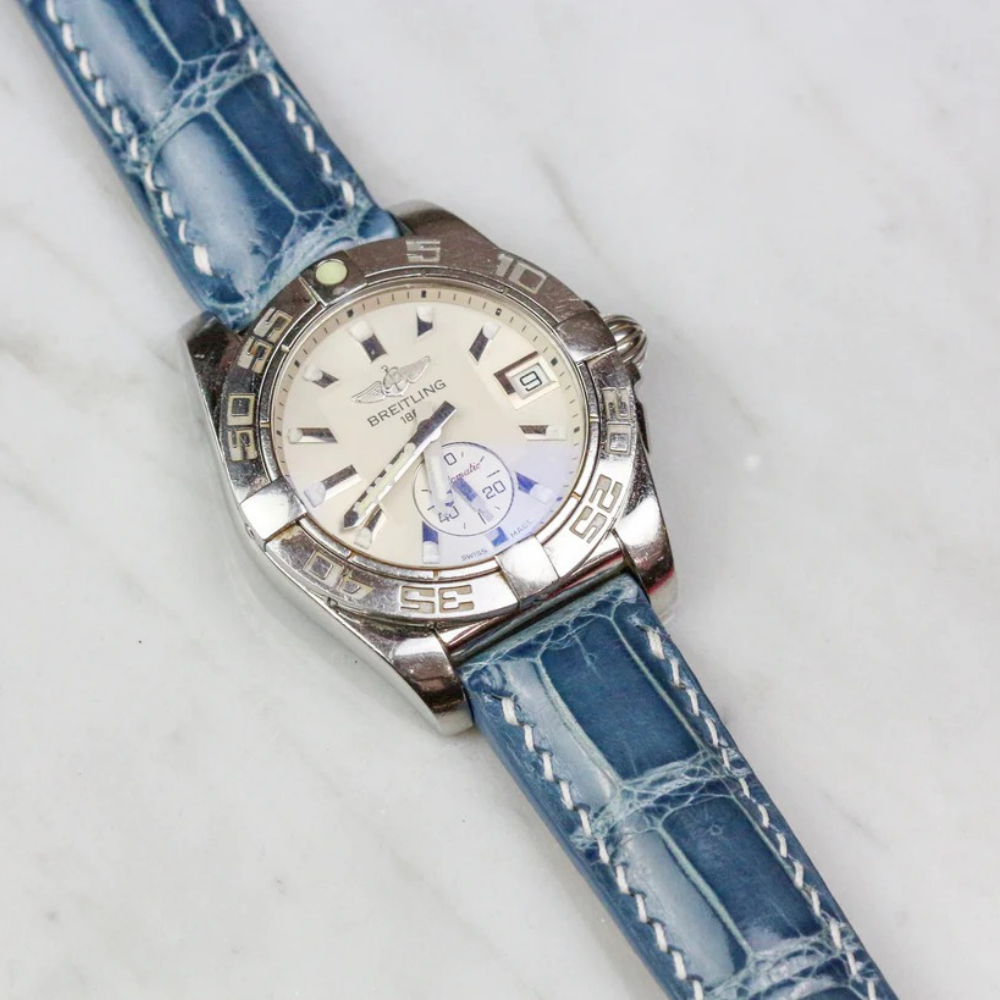 Alligator Leather Strap for Breitling