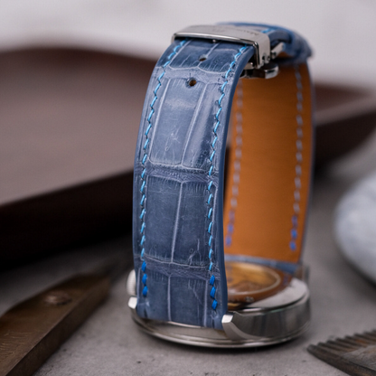 Alligator Leather Strap for Maurice Lacroix