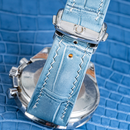 Alligator Leather Strap for Omega Speedmaster