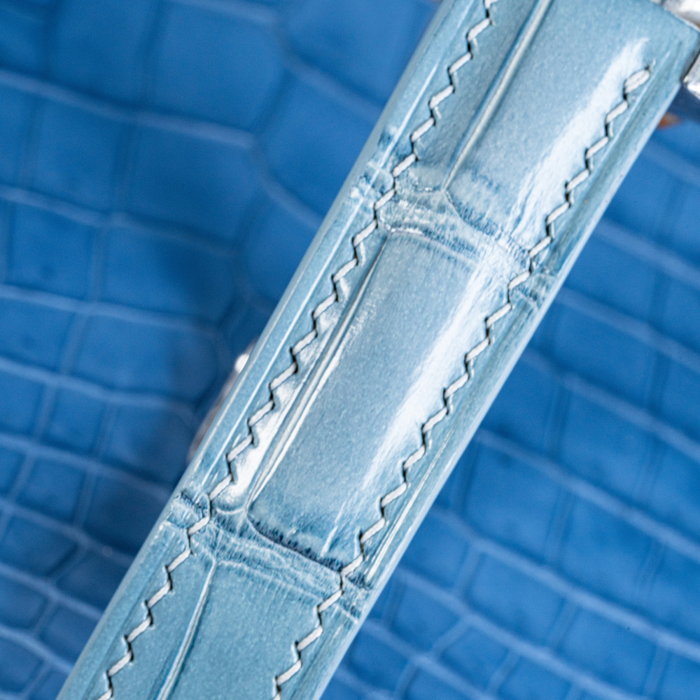 Alligator Leather Strap for Omega Speedmaster
