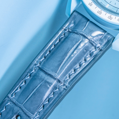 Alligator Leather Strap for Omega Speedmaster