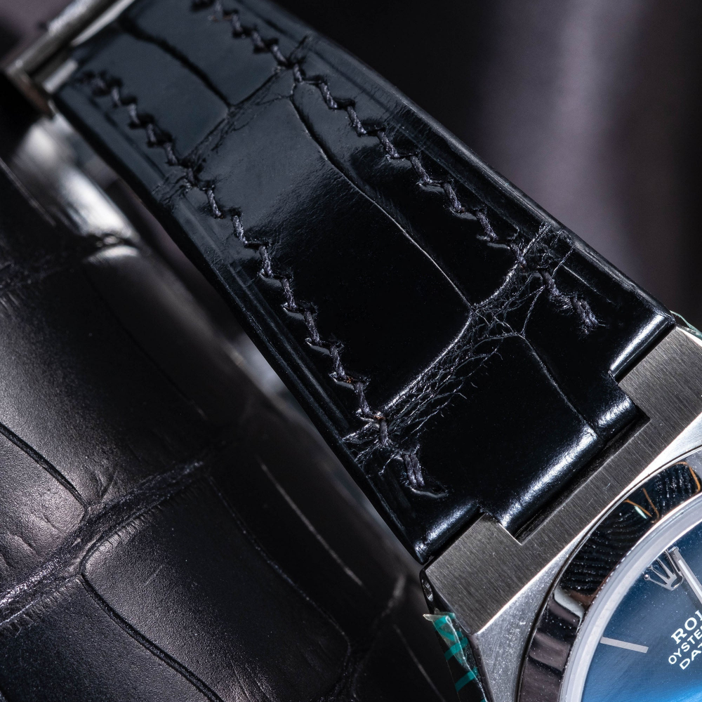 Alligator Leather Strap for Rolex Datejust