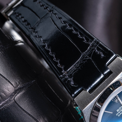 Alligator Leather Strap for Rolex Datejust