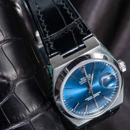 Alligator Leather Strap for Rolex Datejust
