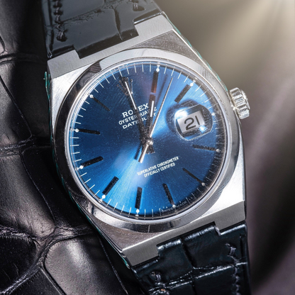 Alligator Leather Strap for Rolex Datejust