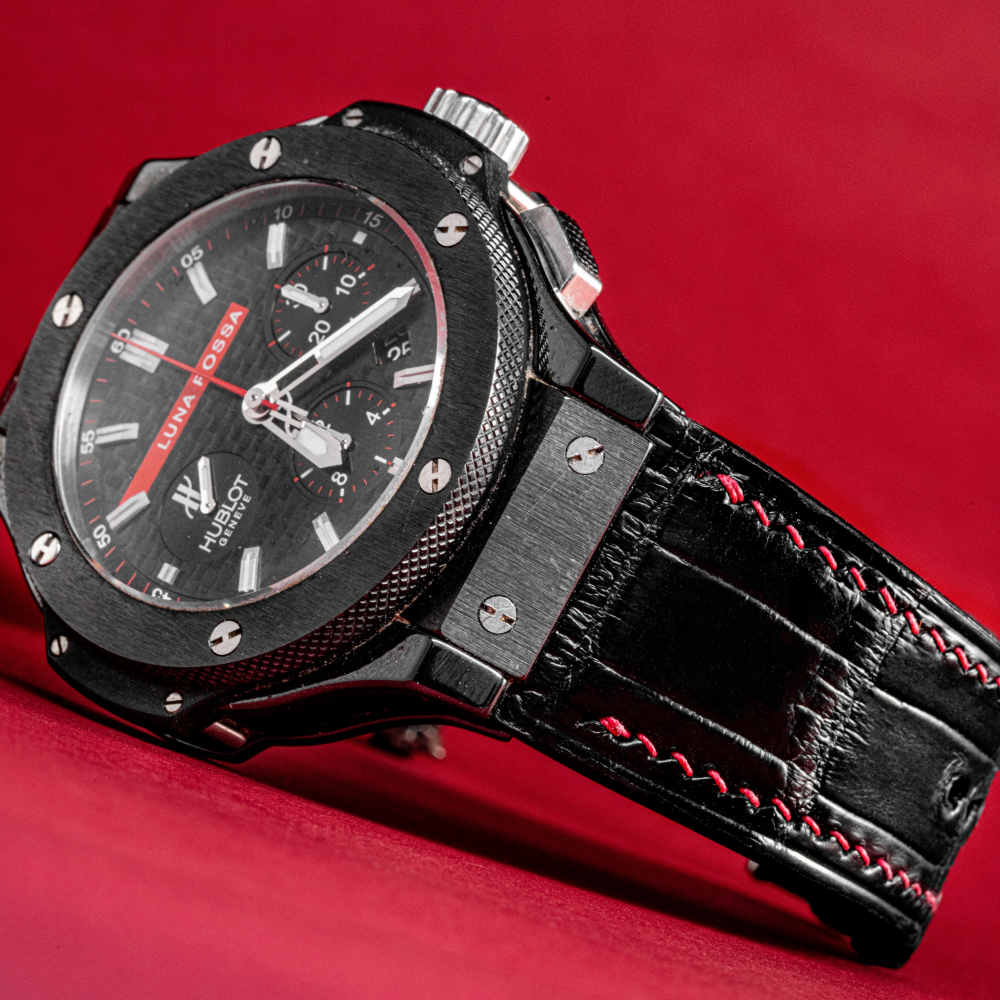 Alligator Leather Strap for Hublot Big Bang