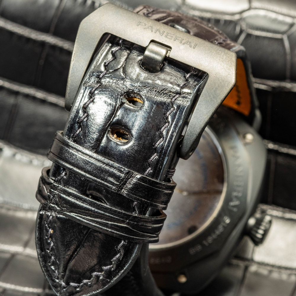 Alligator Leather Strap for Panerai Radiomir