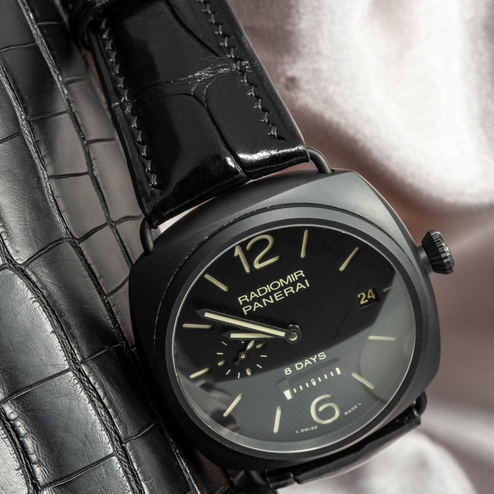Alligator Leather Strap for Panerai Radiomir