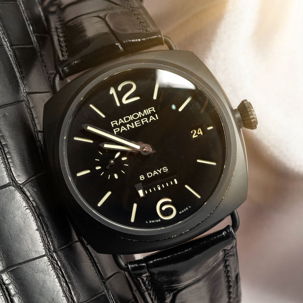 Alligator Leather Strap for Panerai Radiomir