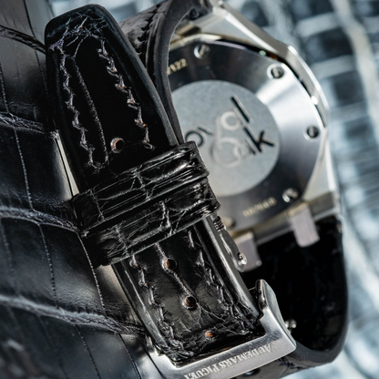 Alligator Leather Strap for AP Women's Watches