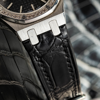 Alligator Leather Strap for AP Women's Watches