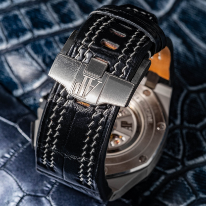 Alligator Leather Strap for AP Royal Oak Offshore 44mm