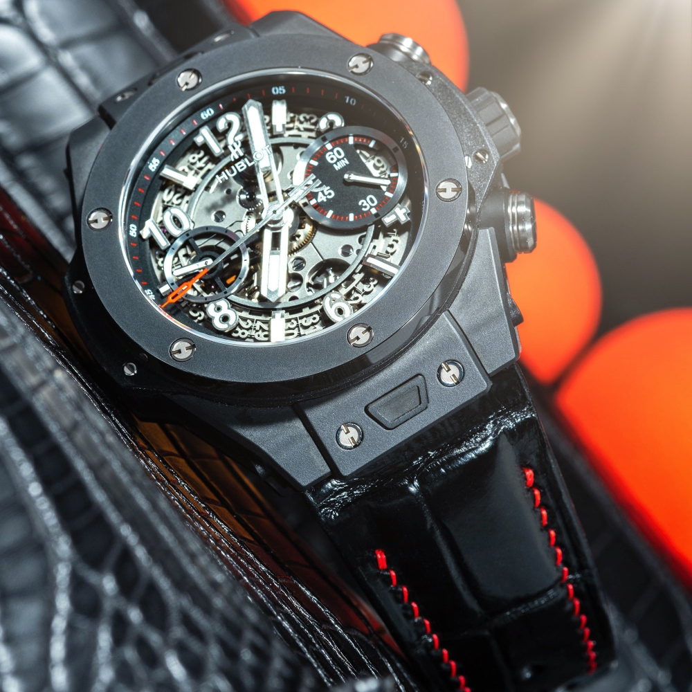 Alligator Leather Strap for Hublot Big Bang Unico