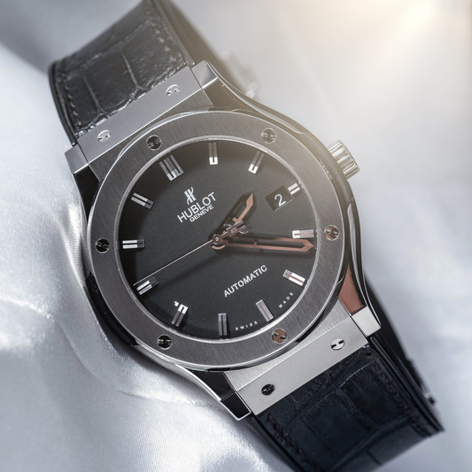 Alligator Leather Strap for Hublot Classic Fusion