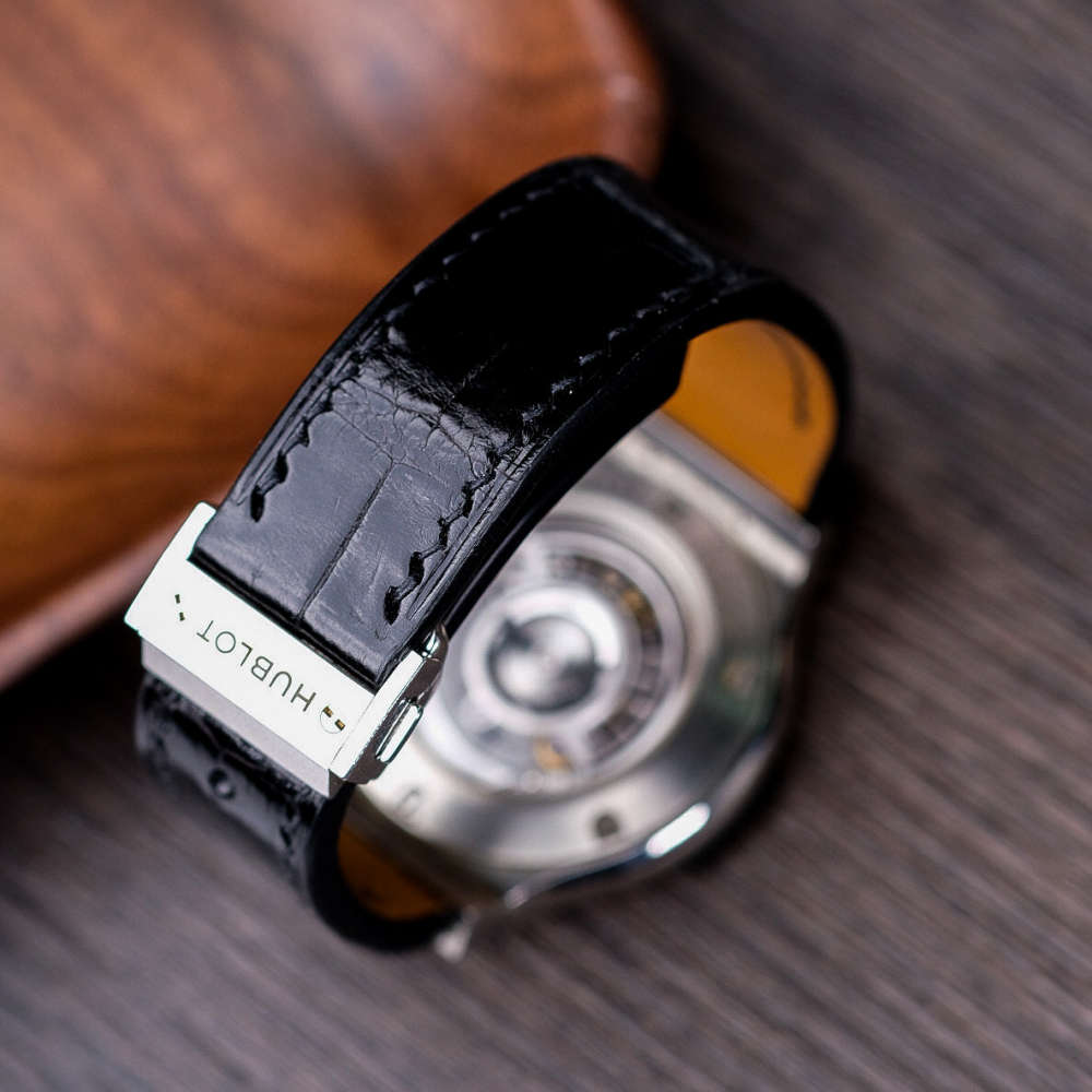 Alligator Leather Strap for Hublot Classic Fusion